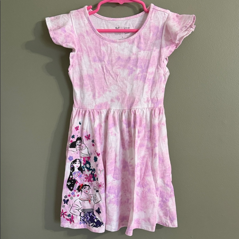 Encanto Tie Dye  Lavender Dress - Size 4